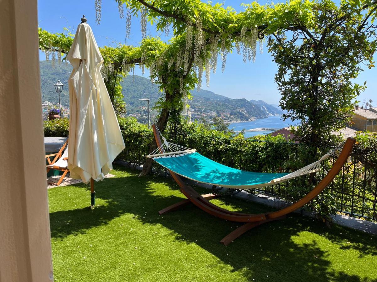 Villa Mares - Sea View, Free Garage Rapallo Eksteriør bilde